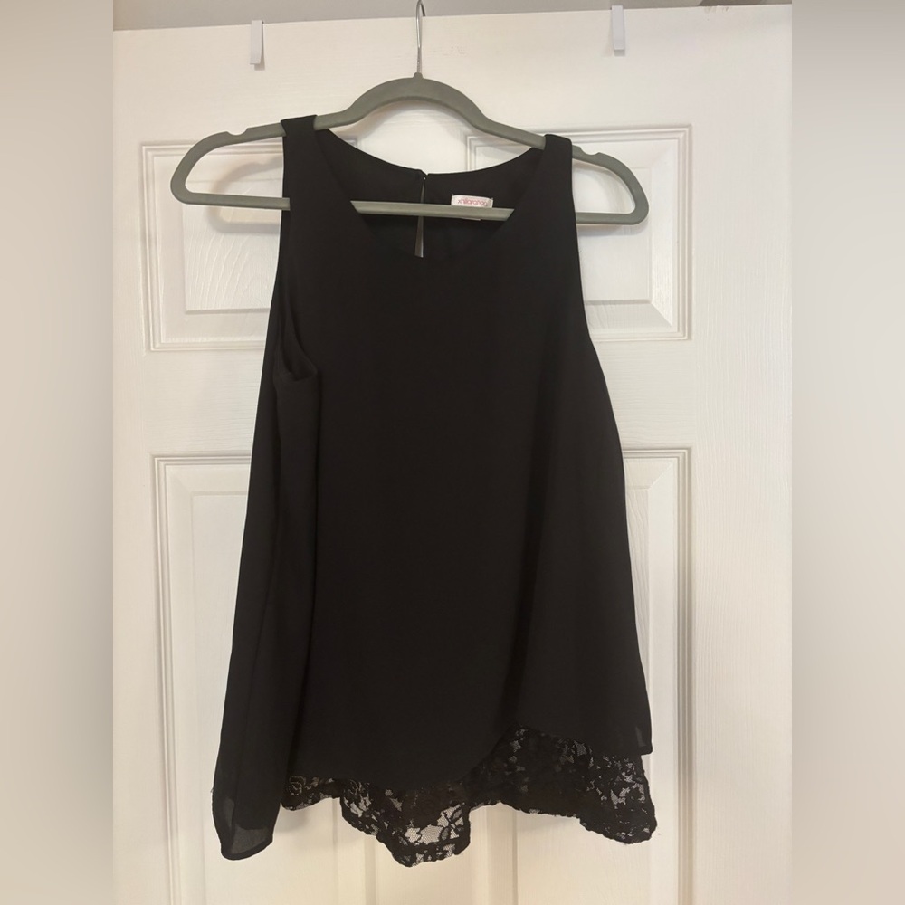 Xhilaration Layered Lace Blouse